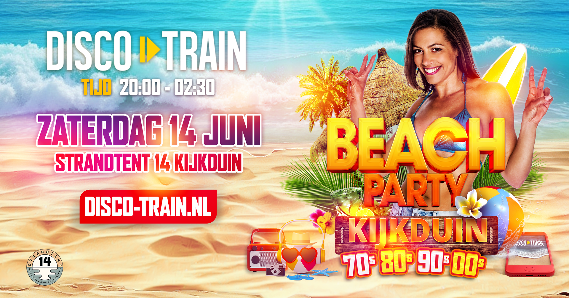 Beachparty_14062025_Kuikduin_FB Eventbanner